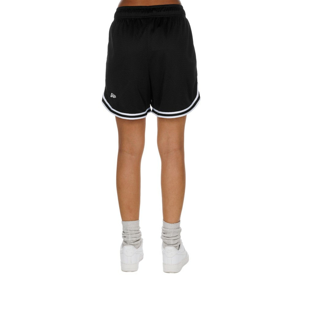 Las Vegas Raiders New Era Women's Sport Classics Mesh Shorts Silver/Black | NFL