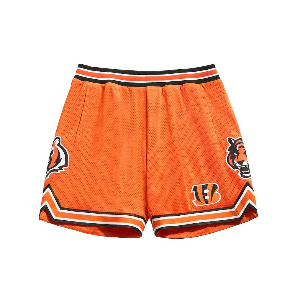 Cincinnati Bengals Chalk Line Court Shorts Orange/Black | NFL