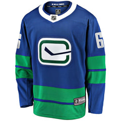 Brock Boeser Vancouver Canucks Fanatics Breakaway Jersey - Blue - NHL
