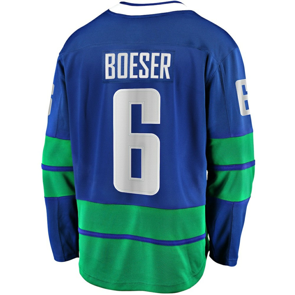 Brock Boeser Vancouver Canucks Fanatics Breakaway Jersey - Blue - NHL