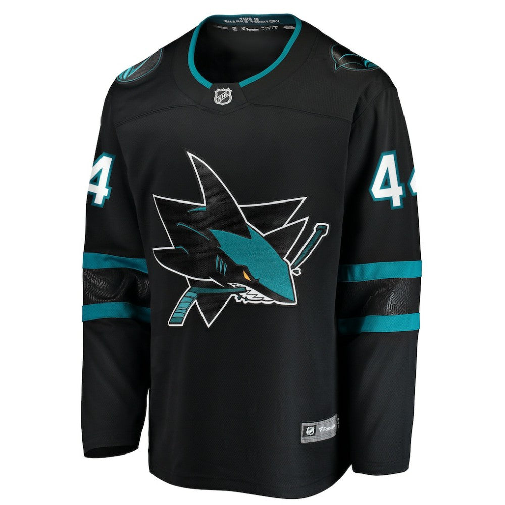 Marc-Edouard Vlasic San Jose Sharks Fanatics Breakaway Jersey - Black - NHL