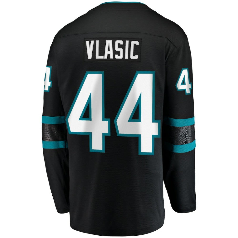 Marc-Edouard Vlasic San Jose Sharks Fanatics Breakaway Jersey - Black - NHL
