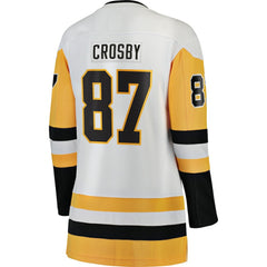 Sidney Crosby Pittsburgh Penguins Fanatics Women's Breakaway Jersey - White - NHL