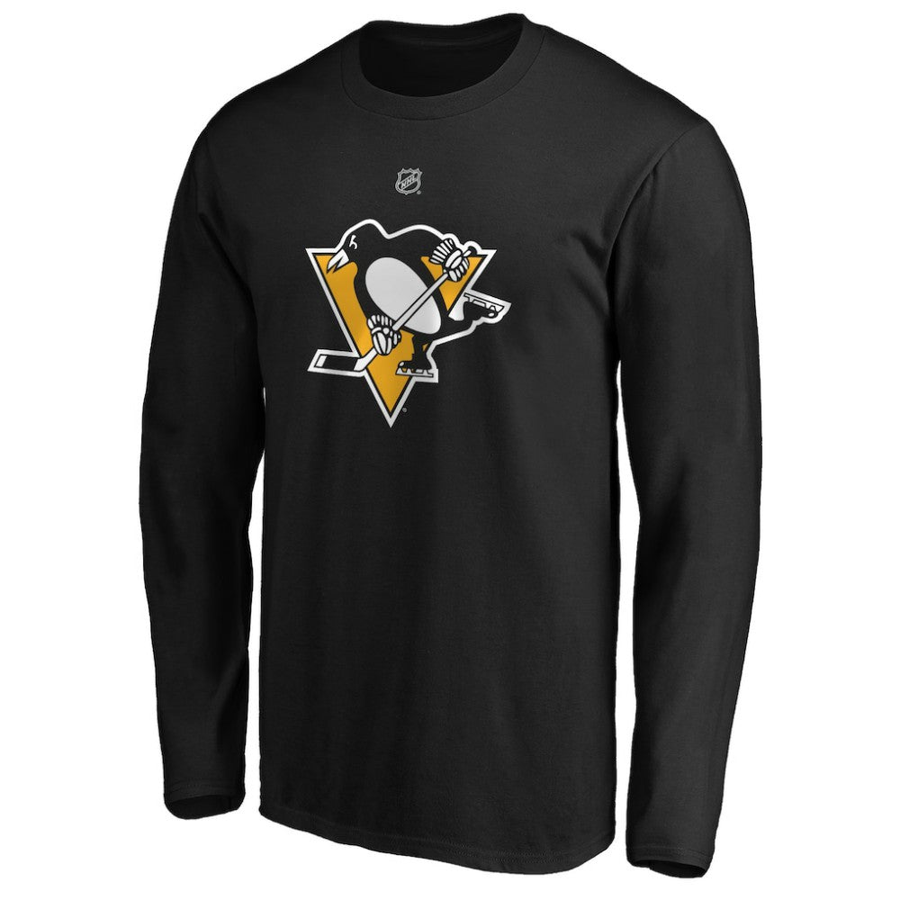 Evgeni Malkin Pittsburgh Penguins Fanatics Authentic Stack Name & Number T-Shirt - Black - NHL