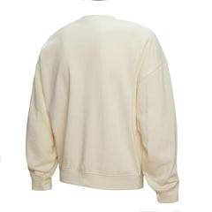 Colorado Avalanche Mitchell & Ness Women's Logo 3.0 Pullover Sweatshirt - Cream - NHL