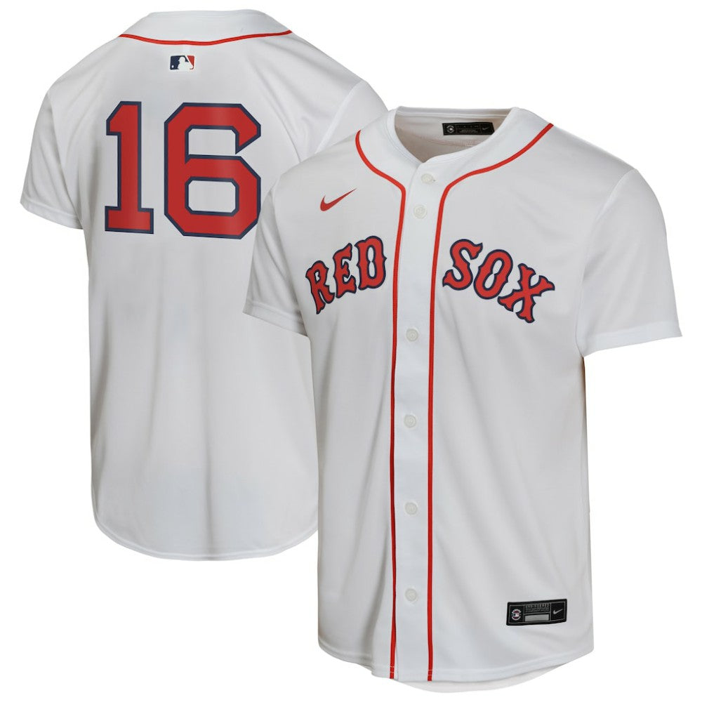 Jarren Duran Boston Red Sox Nike Youth Home Player Game Jersey - MLB