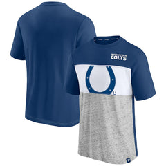 Indianapolis Colts Colorblock T-Shirt Royal | Fanatics