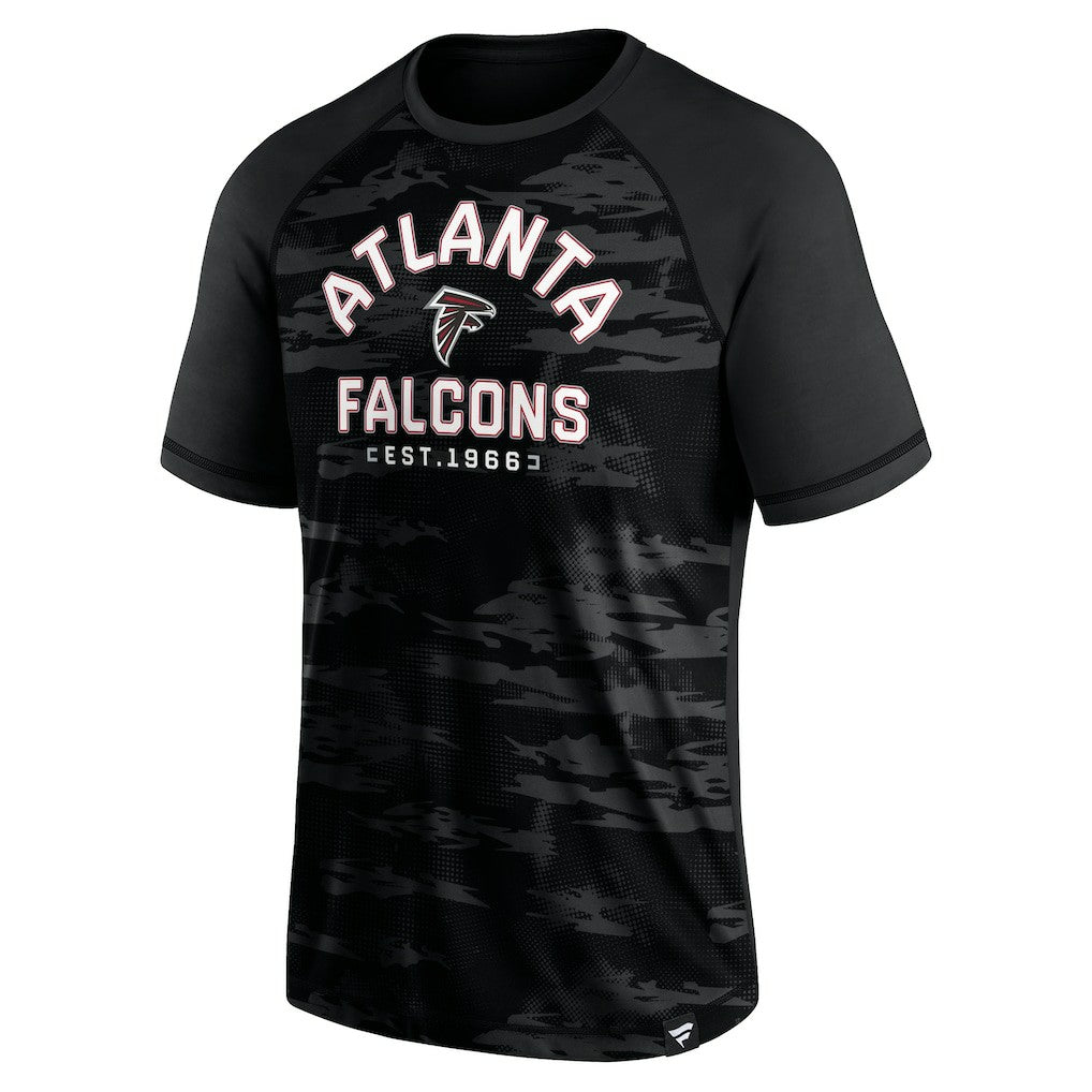 Atlanta Falcons Hail Mary Raglan T-Shirt Black | Fanatics