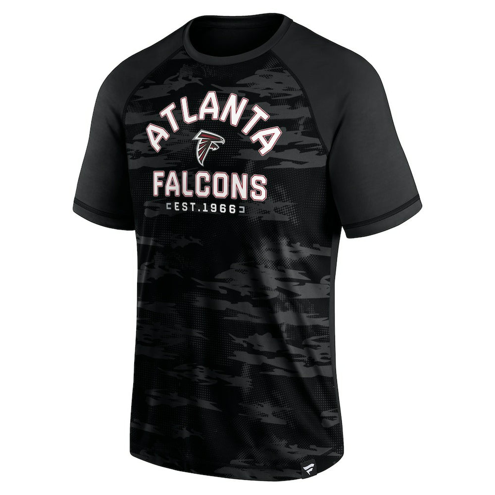 Atlanta Falcons Hail Mary Raglan T-Shirt Black | Fanatics