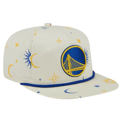 Golden State Warriors Lunar Golfer Snapback Hat Cream - NBA