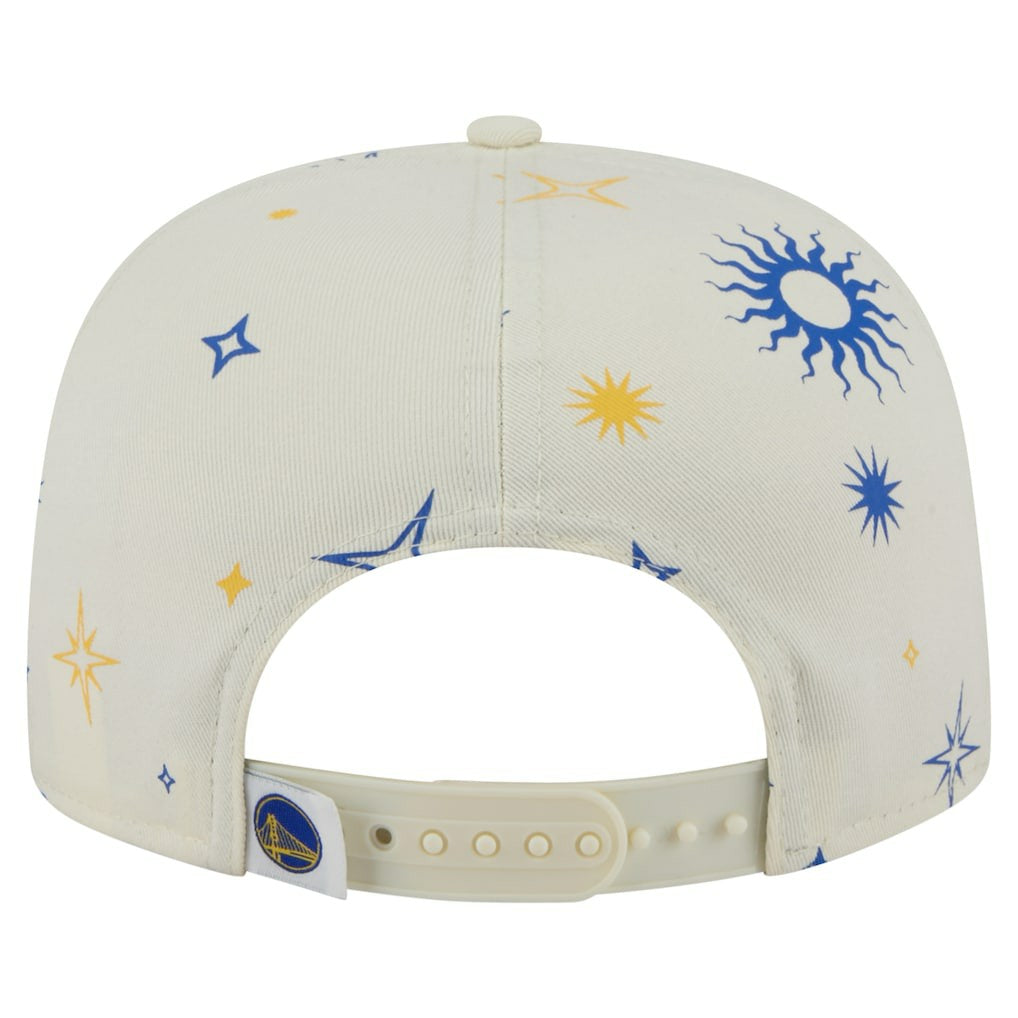 Golden State Warriors Lunar Golfer Snapback Hat Cream - NBA