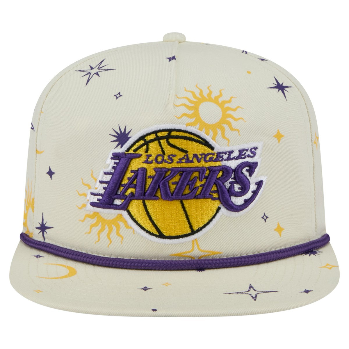 Los Angeles Lakers Lunar Golfer Snapback Hat Cream - NBA