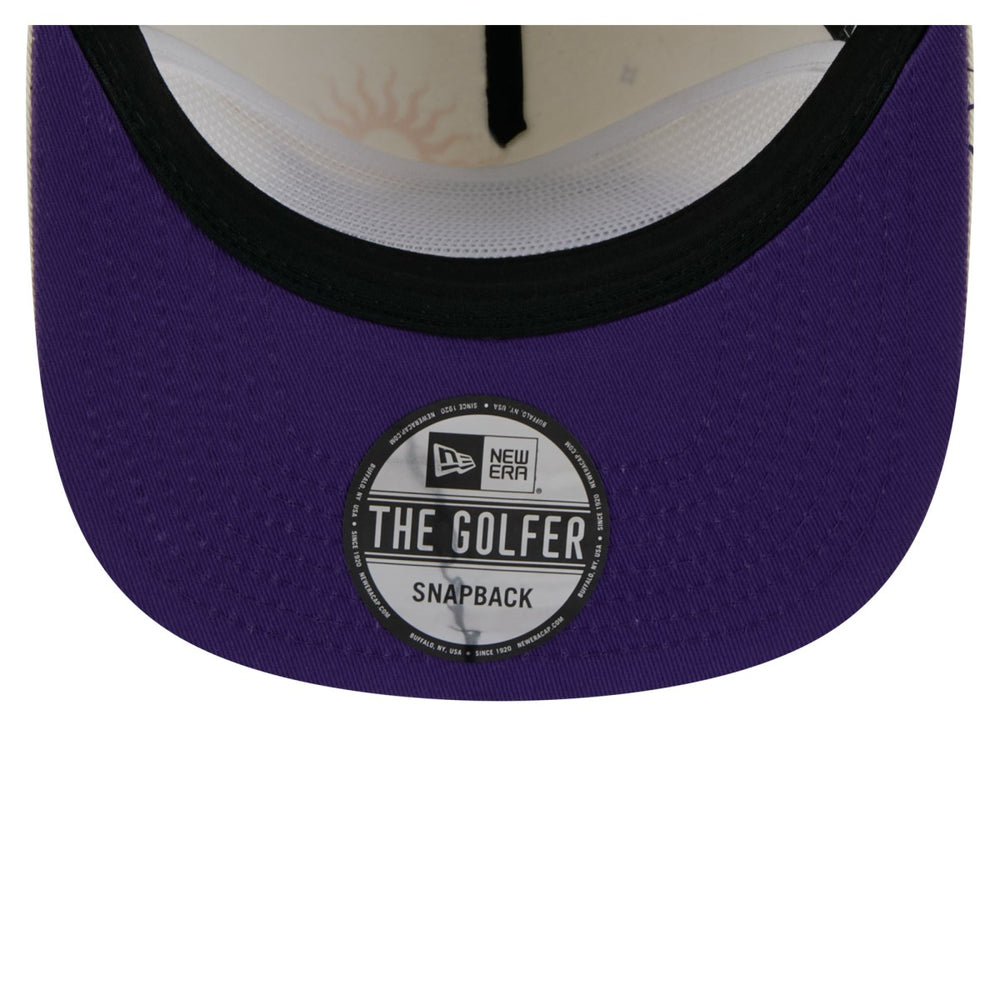 Los Angeles Lakers Lunar Golfer Snapback Hat Cream - NBA