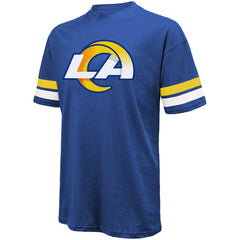 Puka Nacua Los Angeles Rams Majestic Threads Name & Number Oversized Fit T-Shirt Royal | NFL