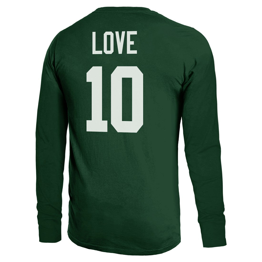 Jordan Love Green Bay Packers Majestic Threads Name & Number Long Sleeve T-Shirt Green | NFL