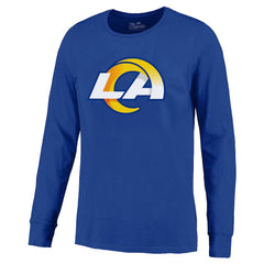 Puka Nacua Los Angeles Rams Majestic Threads Name & Number Non-Distressed Long Sleeve T-Shirt Royal | NFL