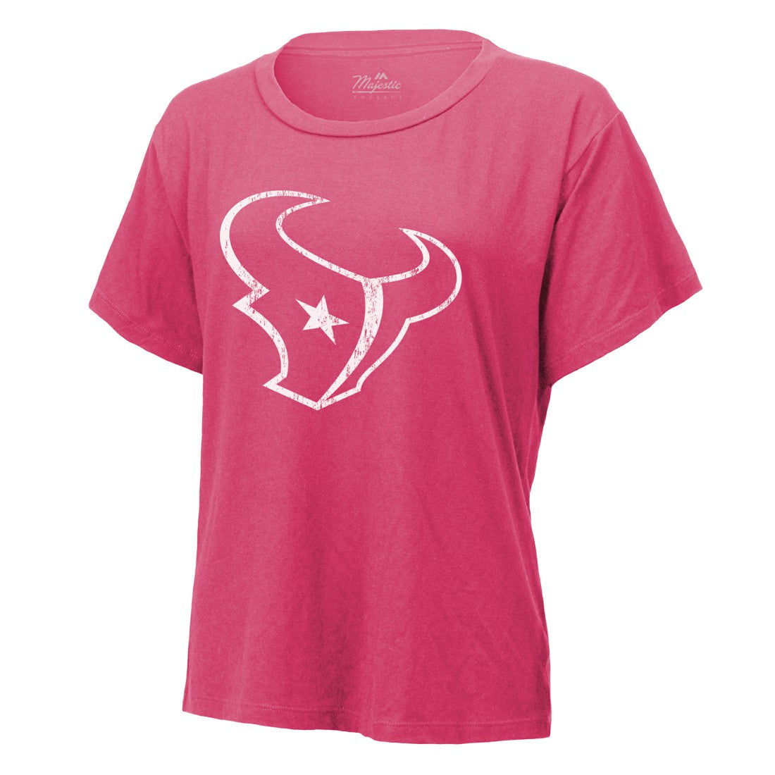C.J. Stroud Houston Texans Majestic Threads Women's Name & Number T-Shirt Pink | NFL