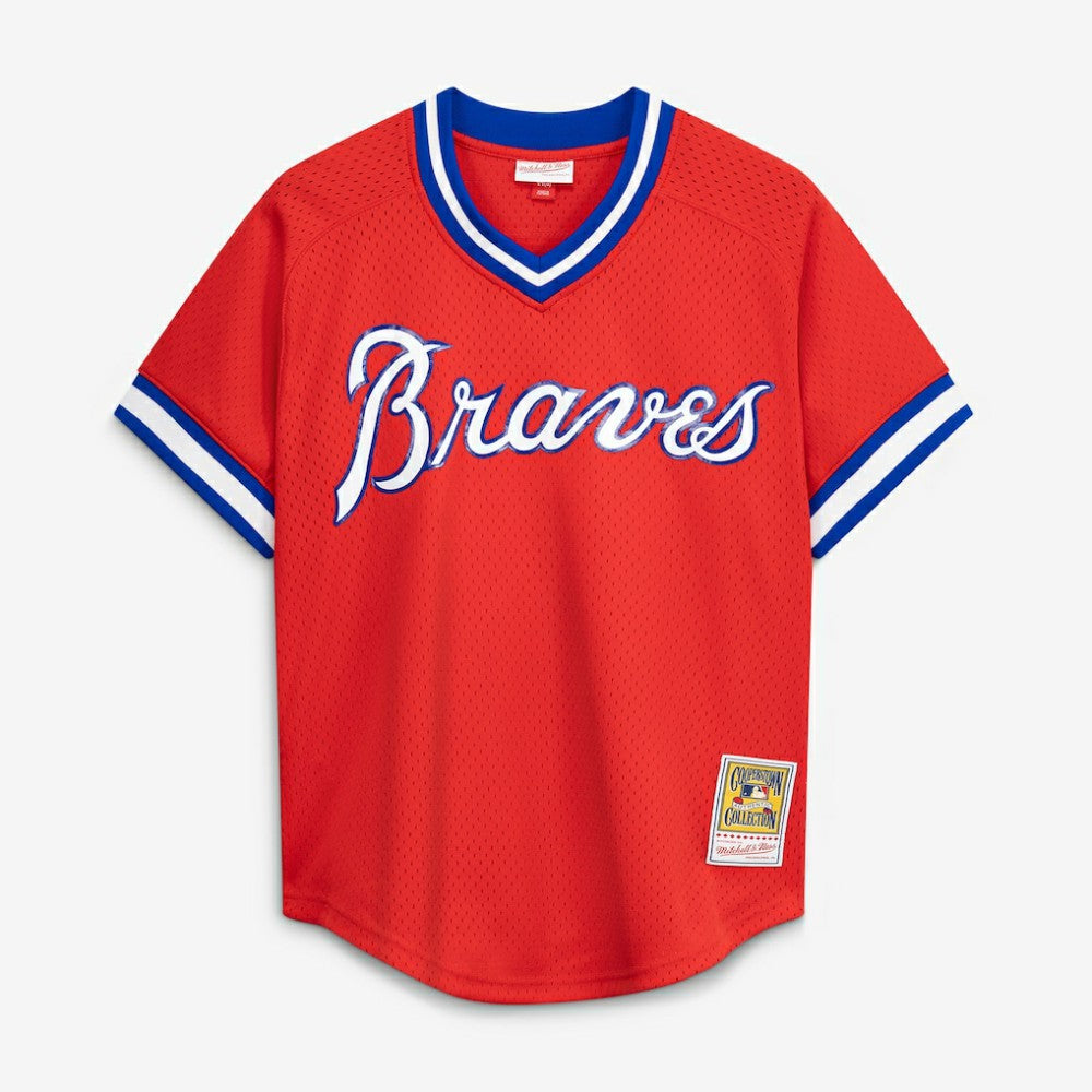 Dale Murphy Atlanta Braves Mitchell & Ness Cooperstown Collection Mesh Batting Practice  Jersey  - MLB