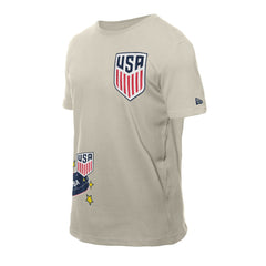 USMNT New Era Logo Select T-Shirt Light Beige | New Era online