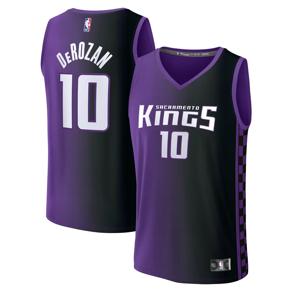 DeMar DeRozan Sacramento Kings Fast Break Replica Jersey Statement Edition Purple - NBA