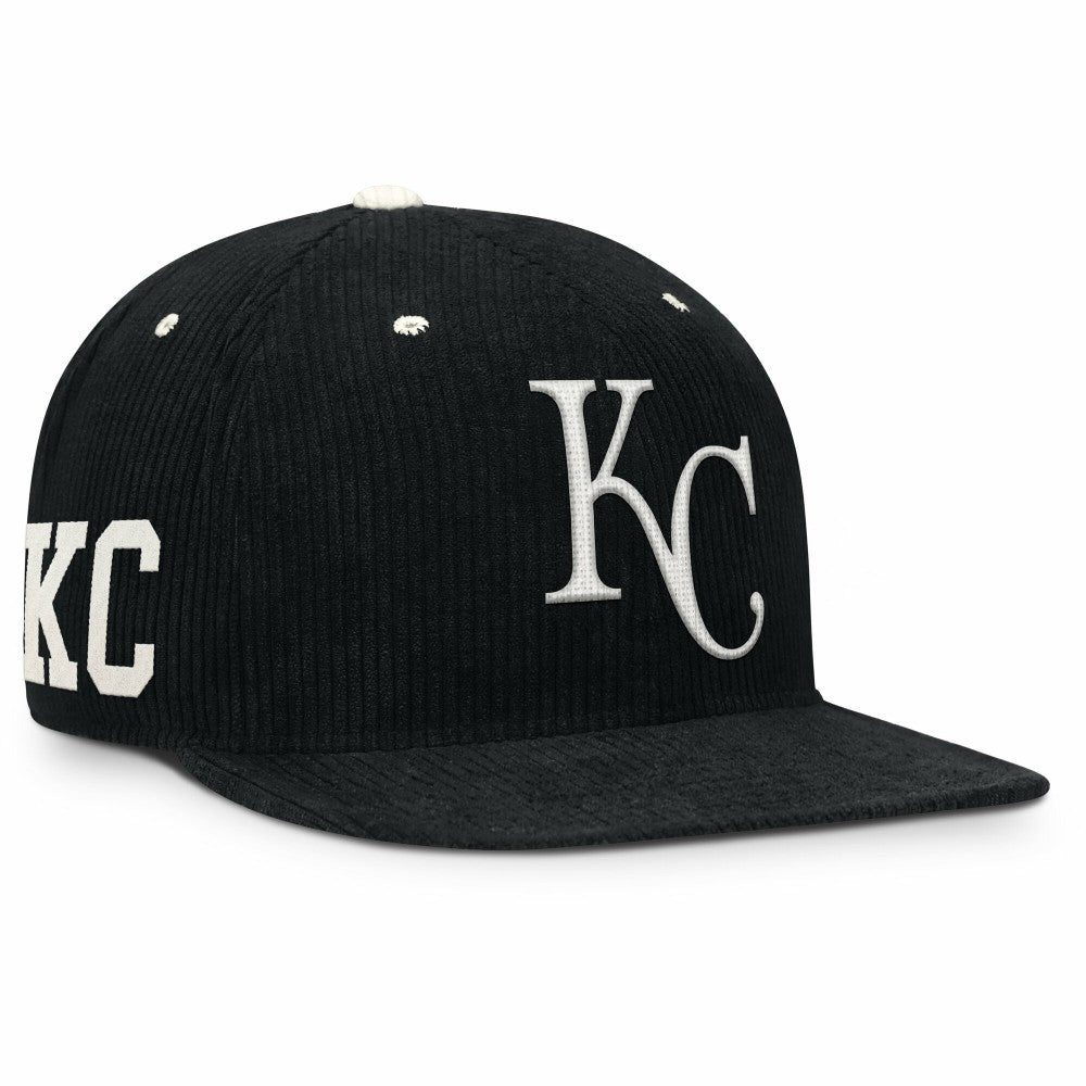 Kansas City Royals Nike Pro Corduroy Structured Snapback Hat - MLB