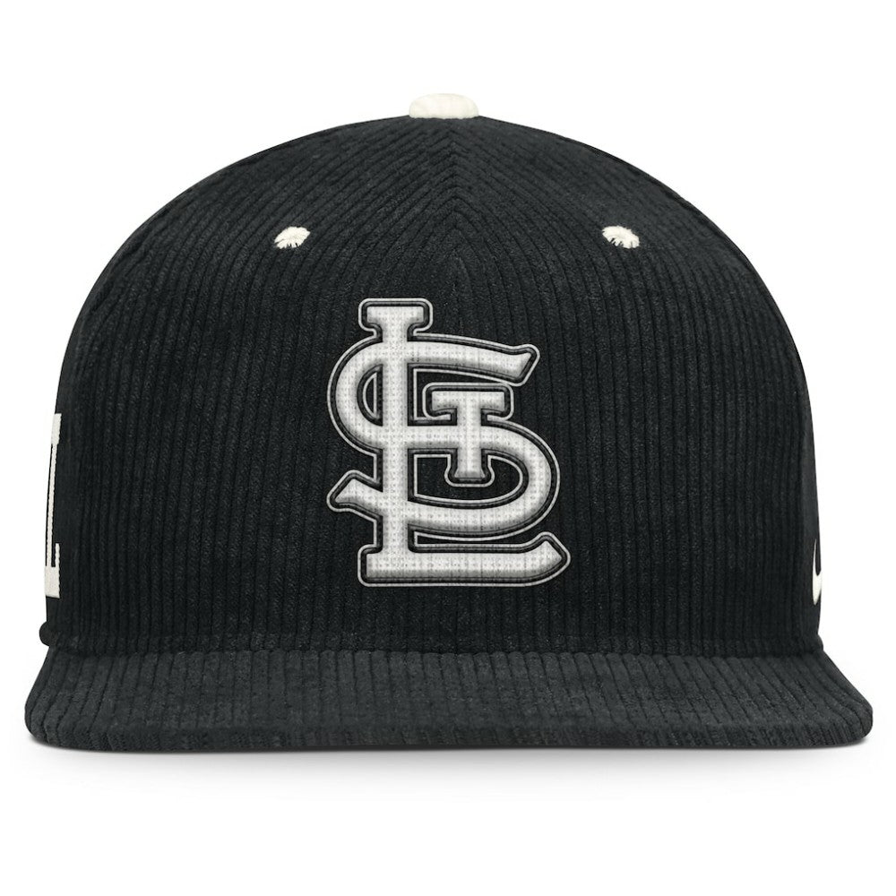 St. Louis Cardinals Nike Pro Corduroy Structured Snapback Hat - MLB
