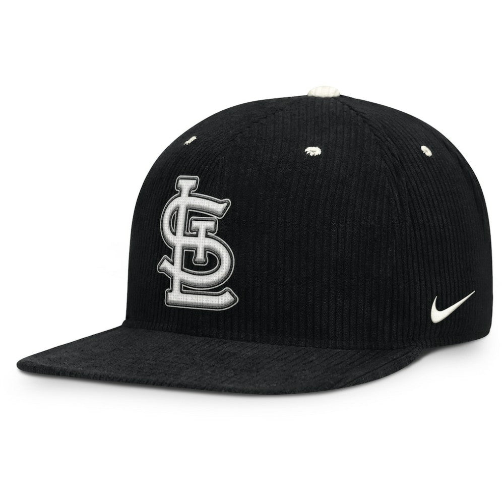 St. Louis Cardinals Nike Pro Corduroy Structured Snapback Hat - MLB