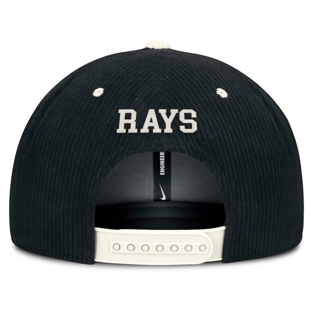 Tampa Bay Rays Nike Pro Corduroy Structured Snapback Hat - MLB