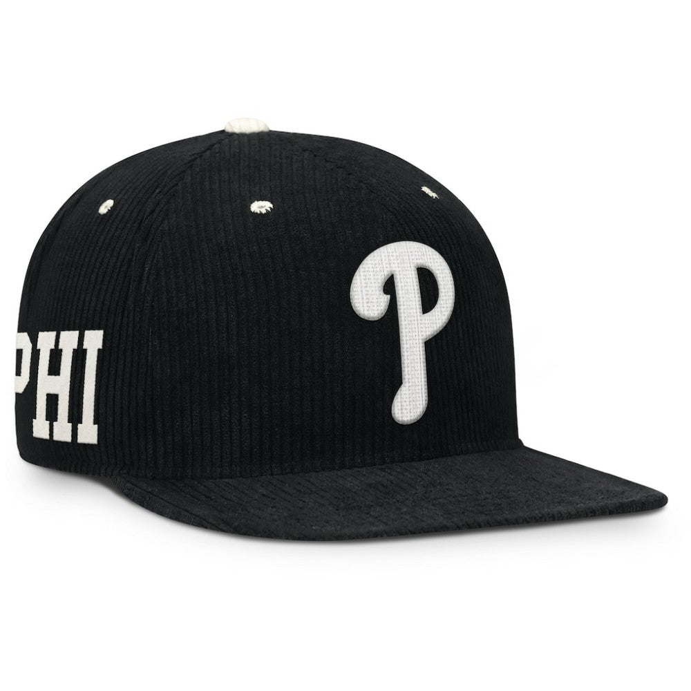 Philadelphia Phillies Nike Pro Corduroy Structured Snapback Hat - MLB