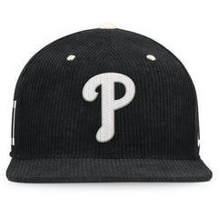 Philadelphia Phillies Nike Pro Corduroy Structured Snapback Hat - MLB