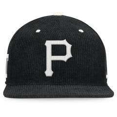Pittsburgh Pirates Nike Pro Corduroy Structured Snapback Hat - MLB