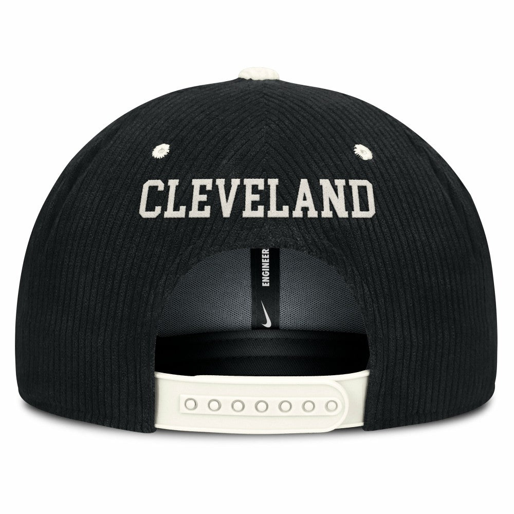Cleveland Guardians Nike Pro Corduroy Structured Snapback Hat - MLB