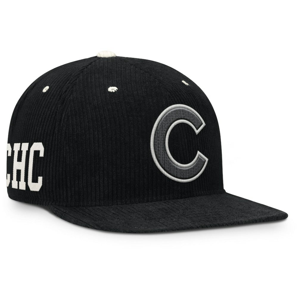 Chicago Cubs Nike Pro Corduroy Structured Snapback Hat - MLB