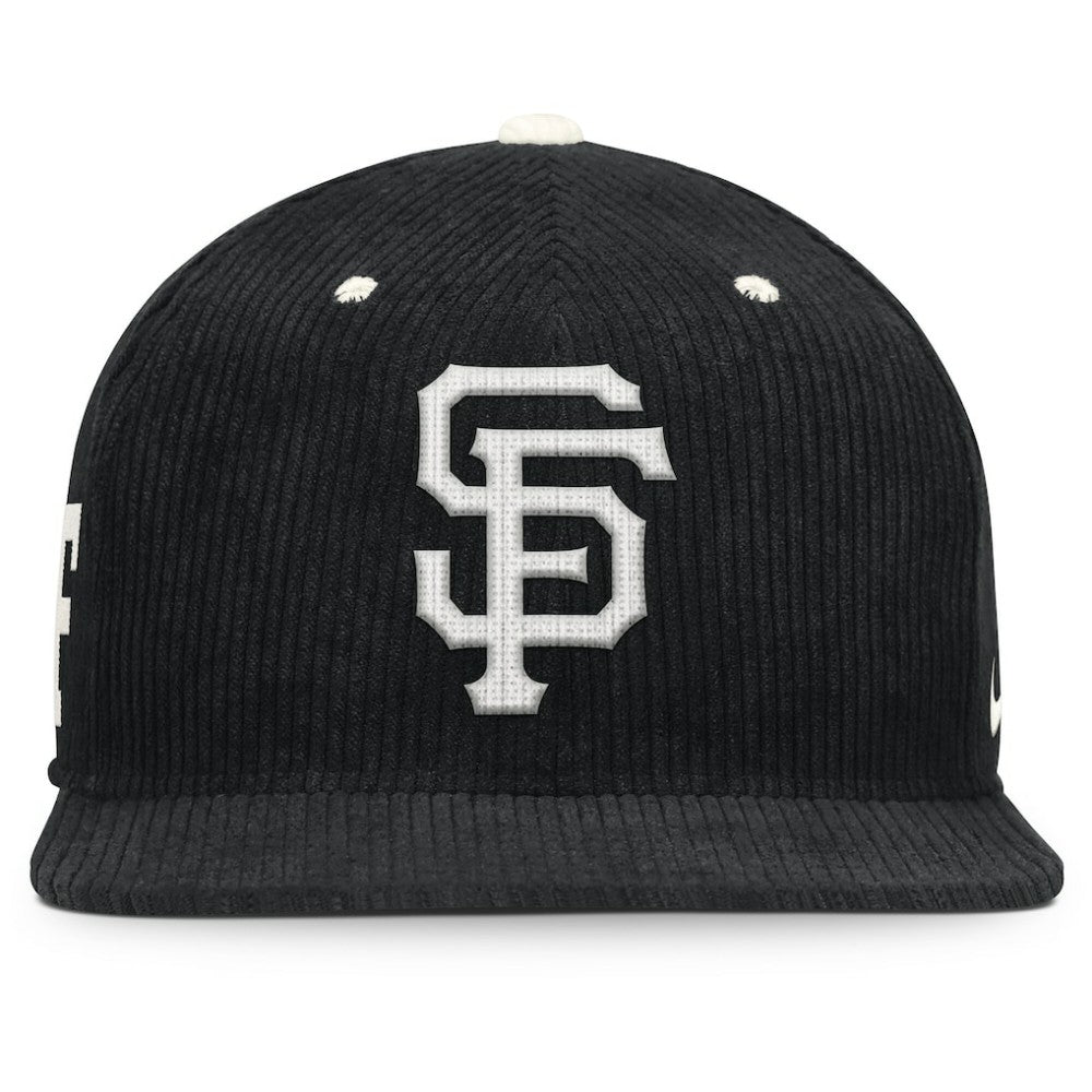 San Francisco Giants Nike Pro Corduroy Structured Snapback Hat - MLB