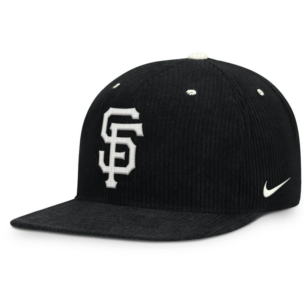 San Francisco Giants Nike Pro Corduroy Structured Snapback Hat - MLB