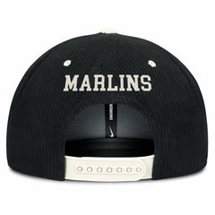 Miami Marlins Nike Pro Corduroy Structured Snapback Hat - MLB