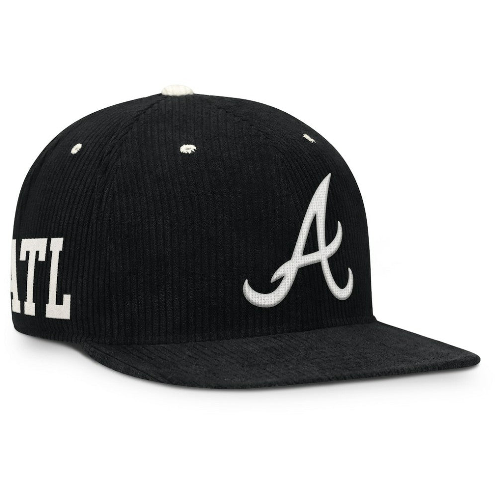 Atlanta Braves Nike Pro Corduroy Structured Snapback Hat - MLB