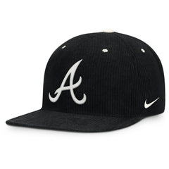 Atlanta Braves Nike Pro Corduroy Structured Snapback Hat - MLB