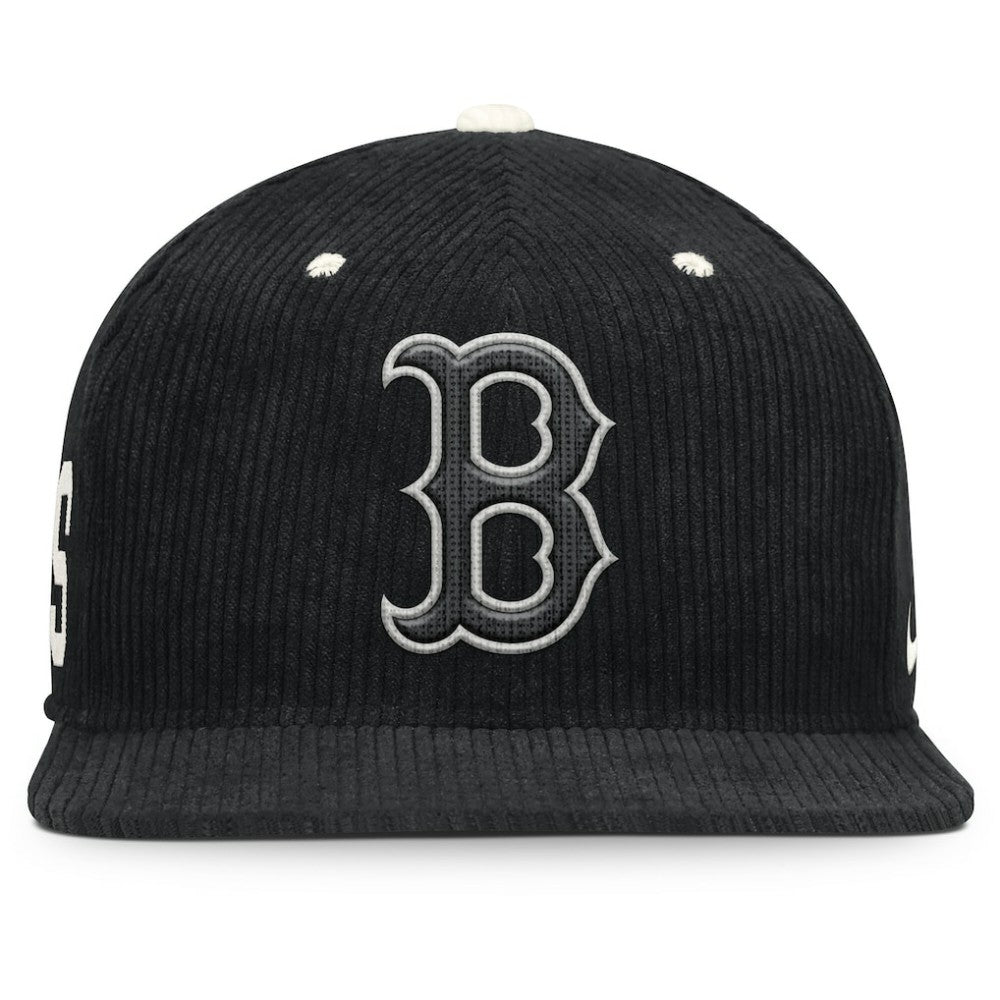 Boston Red Sox Nike Pro Corduroy Structured Snapback Hat - MLB
