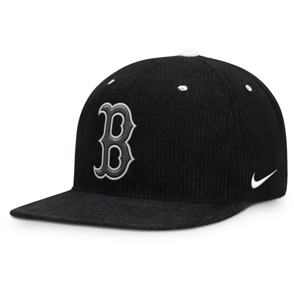 Boston Red Sox Nike Pro Corduroy Structured Snapback Hat - MLB