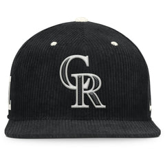 Colorado Rockies Nike Pro Corduroy Structured Snapback Hat - MLB