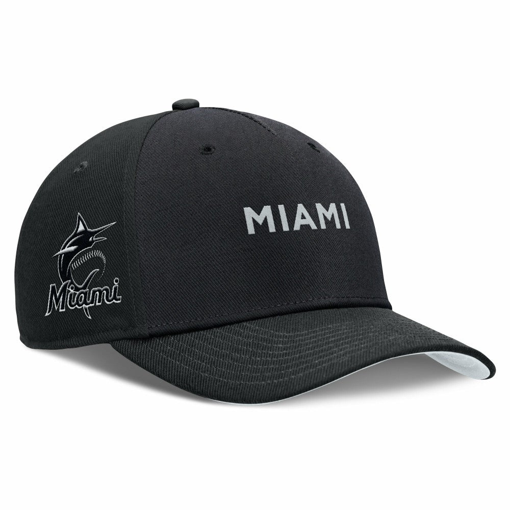 Miami Marlins Nike Rise Performance Adjustable Hat - MLB