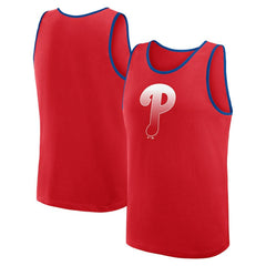 Philadelphia Phillies Logo Athletic Unmatched Success Tank Top - MLB