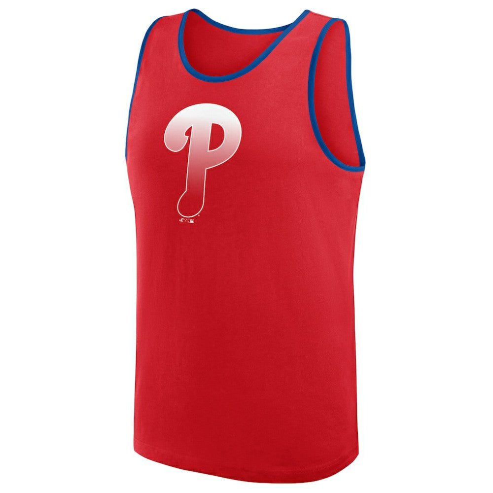 Philadelphia Phillies Logo Athletic Unmatched Success Tank Top - MLB