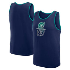 Seattle Mariners Logo Athletic Unmatched Success Tank Top - MLB