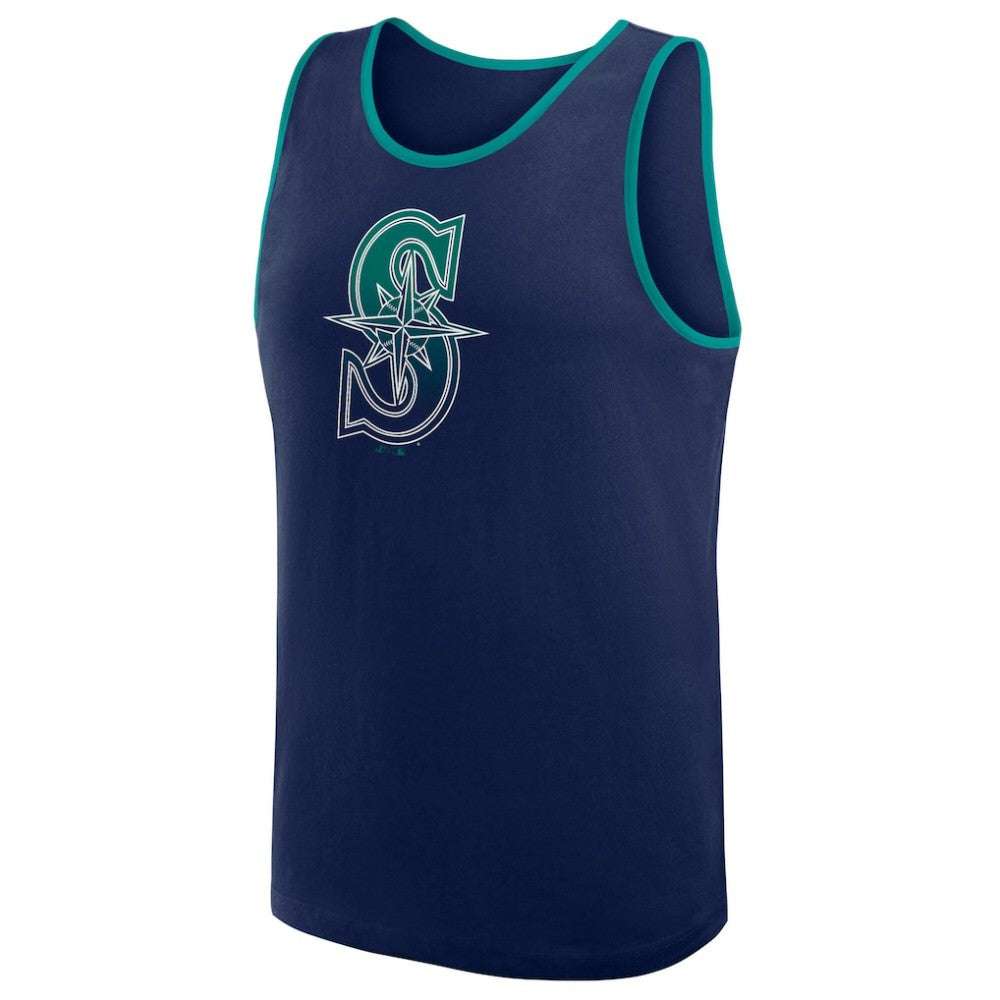 Seattle Mariners Logo Athletic Unmatched Success Tank Top - MLB