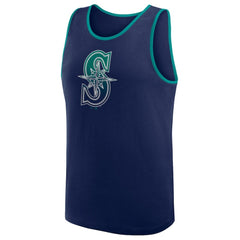 Seattle Mariners Logo Athletic Unmatched Success Tank Top - MLB