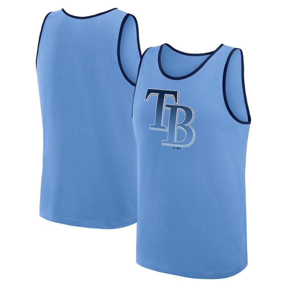 Tampa Bay Rays Logo Athletic Unmatched Success Tank Top - MLB