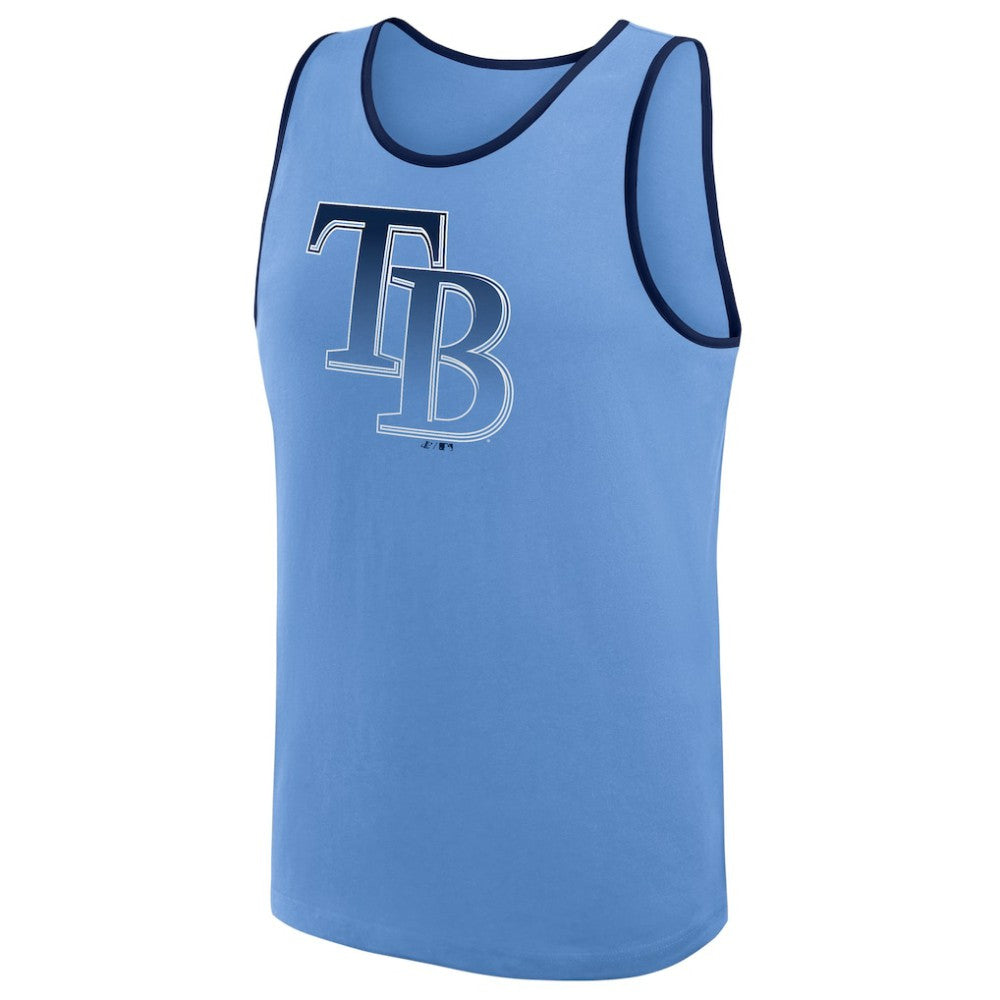 Tampa Bay Rays Logo Athletic Unmatched Success Tank Top - MLB