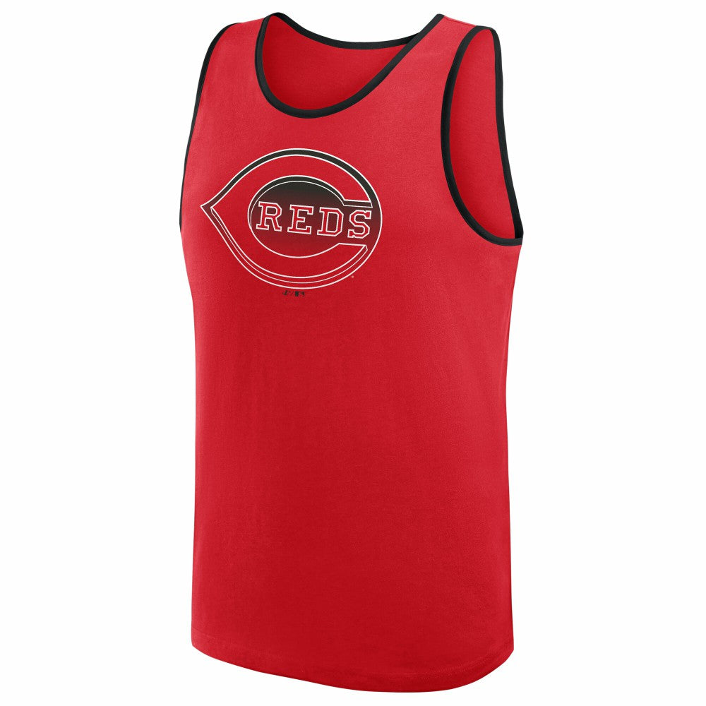 Cincinnati Reds Logo Athletic Unmatched Success Tank Top - MLB